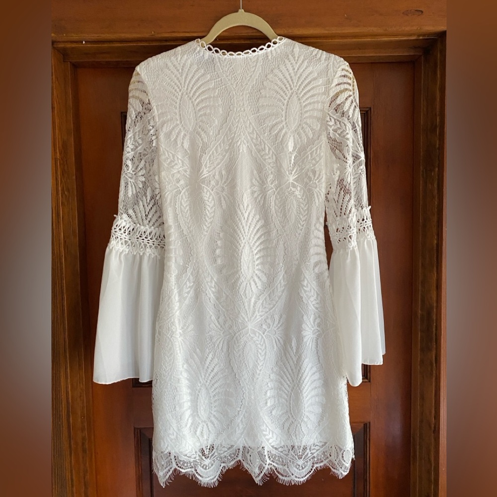 Delicate White Lace Dress